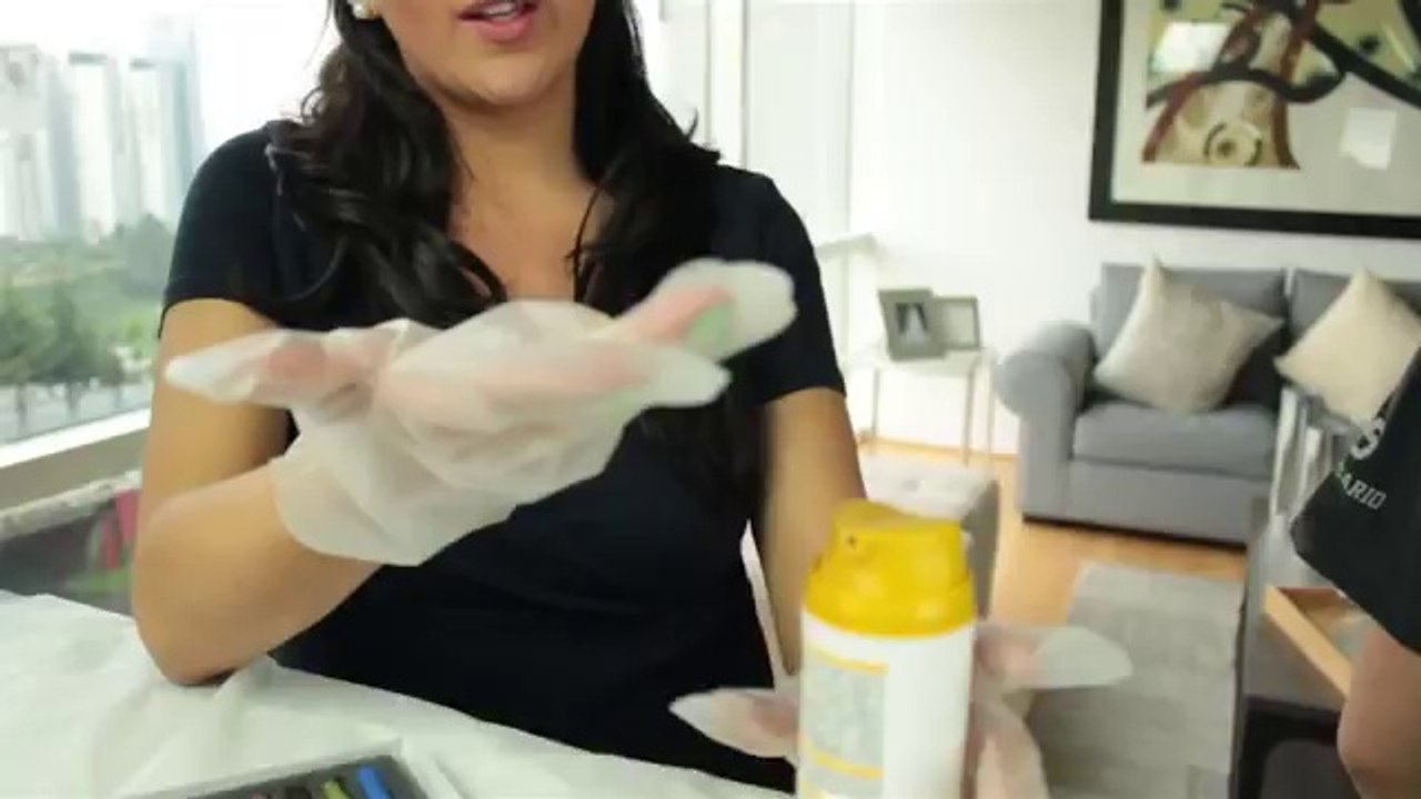 Mechas de colores temporales para el pelo - Cómo hacer mechas de colores en el cabello