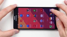 Test de solidité du Samsung Galaxy Note 4 - Bend Test