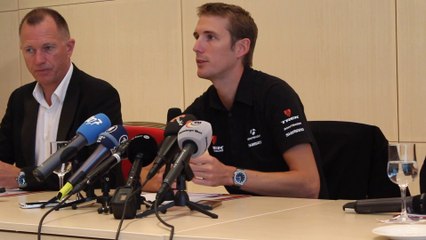 Cyclisme - Andy Schleck face à la presse comme si vous y étiez !