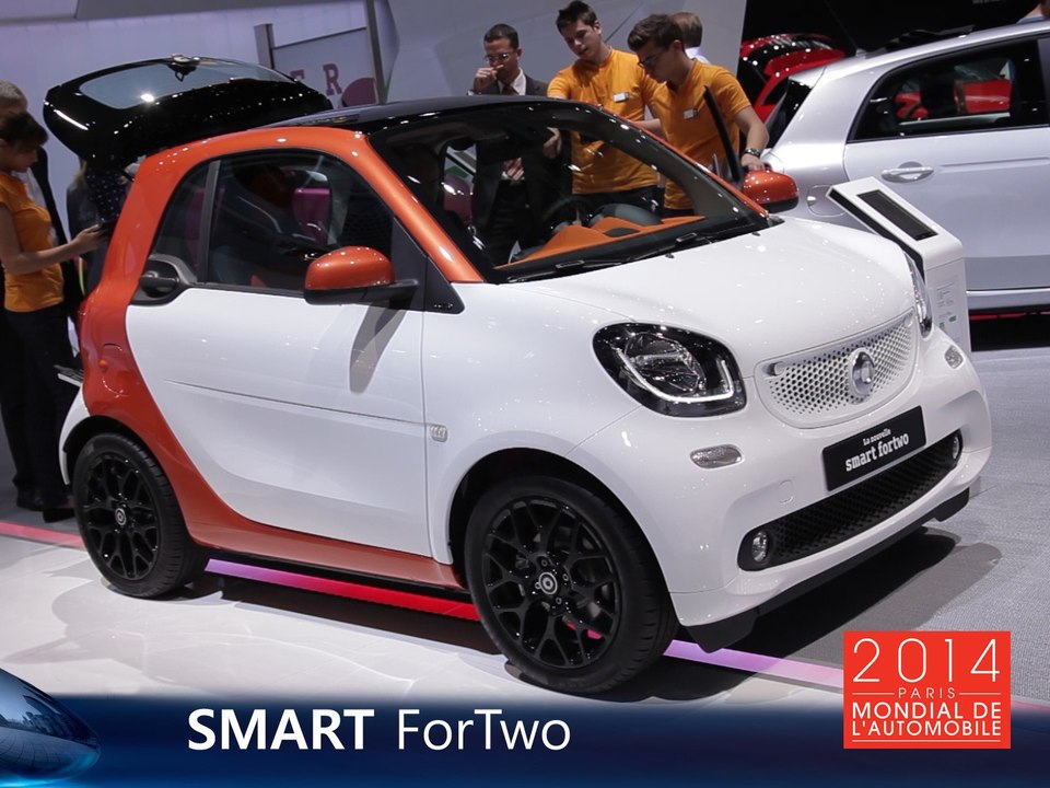 La Smart Fortwo en direct du Mondial de l'Auto 2014