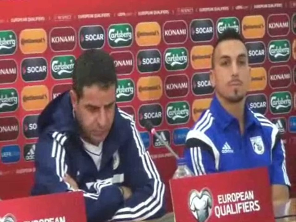 Διάσκεψη Τύπου - Κύπρος-Ισραήλ - Πάμπος Χριστοδούλου / Κωνσταντίνος Χαραλαμπίδης