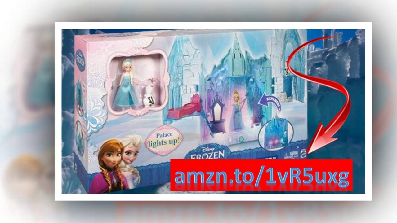 Frozen Small Doll Princess Elsa Castle Playset from Disney|Elsa Doll|Olaf Doll|Ice Castle|Frozen