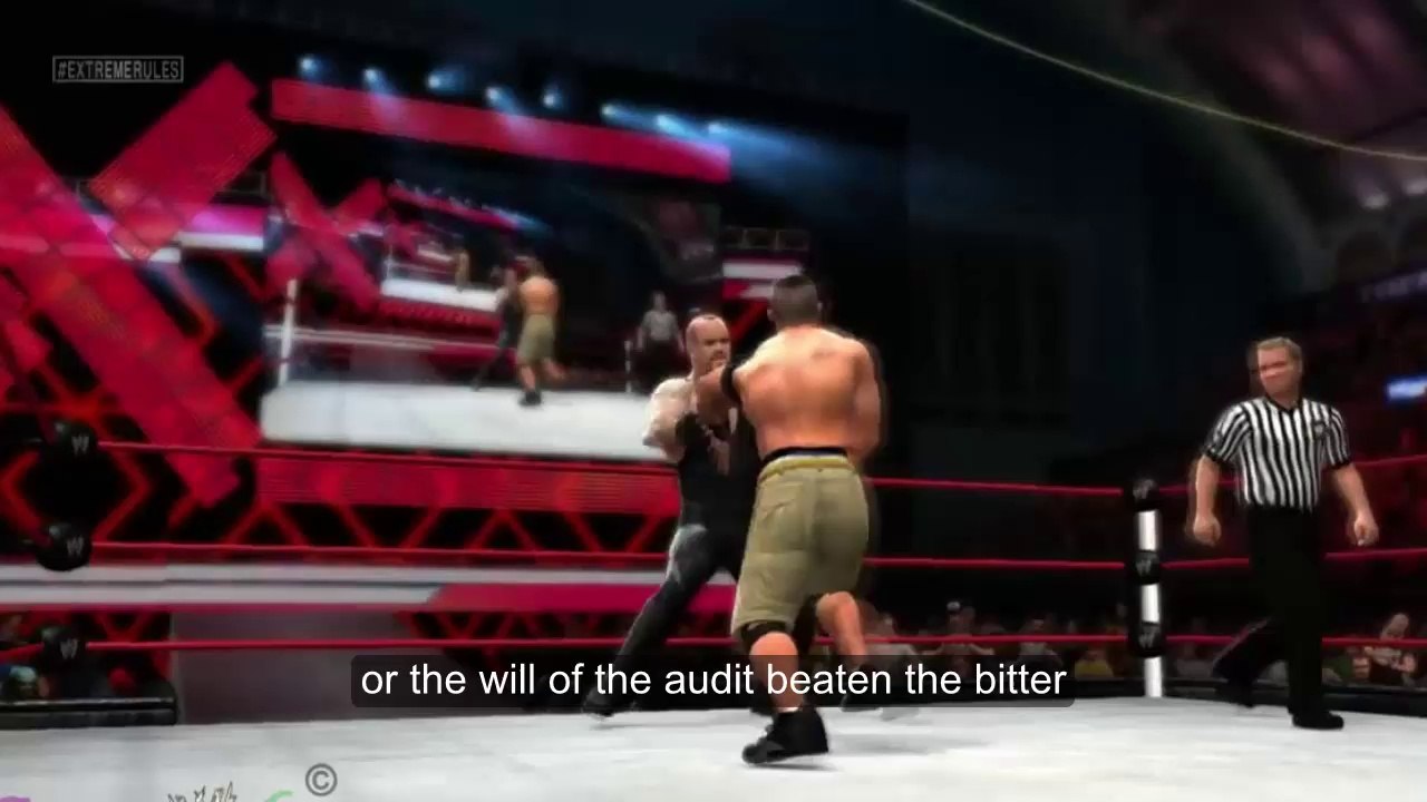 WWE 2k14 On Demand Extreme Rules John Cena vs Undertaker Let's Play