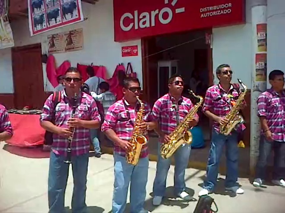 BANDA DE MÚSICOS MI PERÚ DE TRUJILLO EN LA FERIA DE SANTA CRUZ, 29 SET 2014 (CAJAMARCA)
