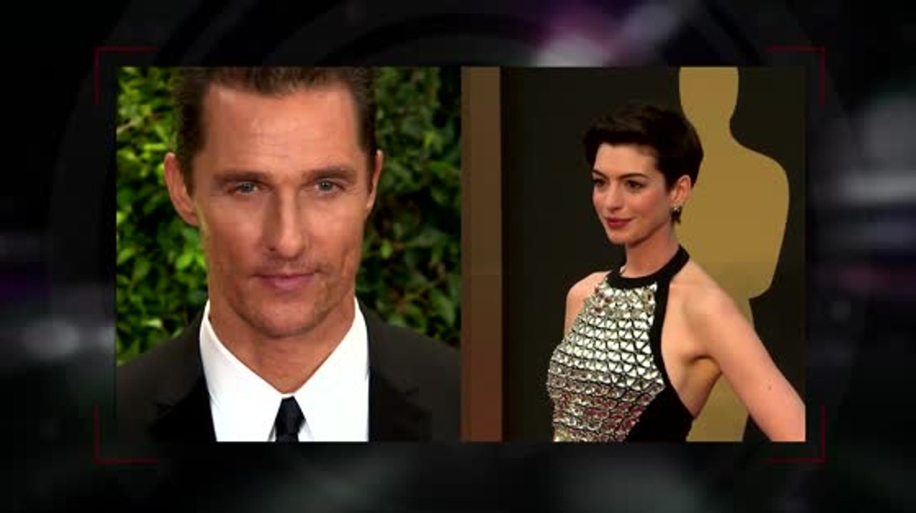 Anne Hathaway Finds Matthew McConaughey 'Most Daring Man She Knows'