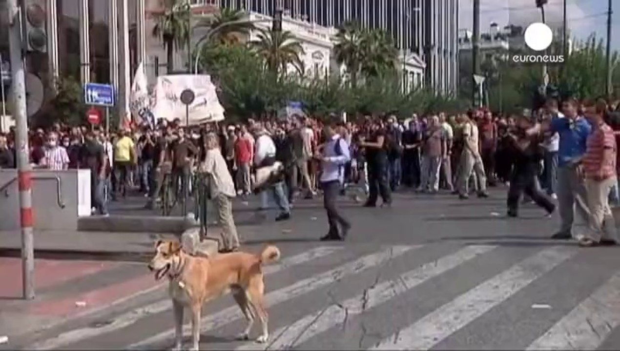 Muere "Salchicha", mundialmente conocido como "Loukanikos"