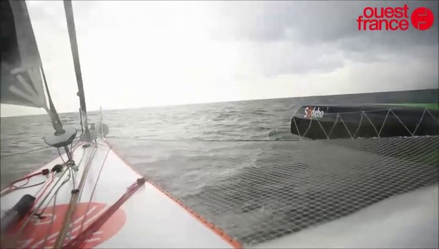 Route du Rhum : à bord de Sodebo