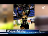 Viviana Osorio repite bronce en Mundial de patinaje artístico celebrado en España