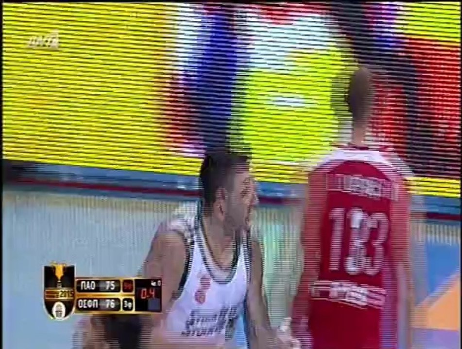 Το φινάλε στο Παναθηναϊκός - Ολυμπιακός