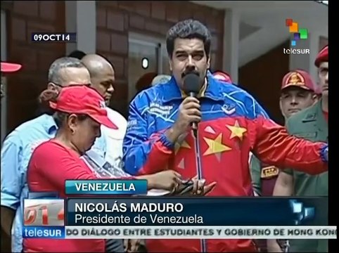 Maduro saluda democracia en Bolivia