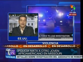 Crecen protestas ante asesinato de otro afroamericano en Missouri
