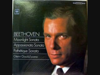 L.V.Beethoven Moonlight Sonata in C# minor. Glenn Gould
