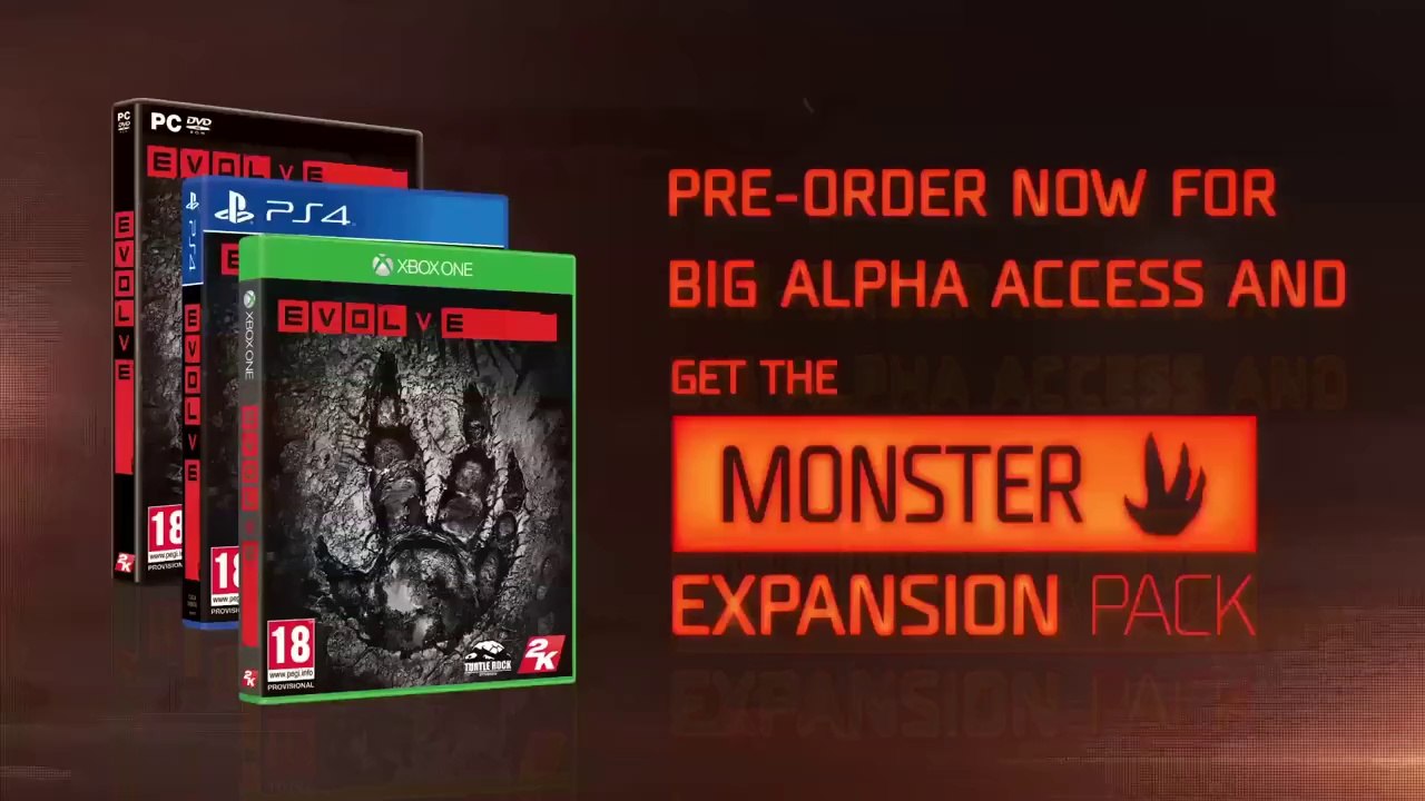 Evolve - Annonce de la Big Alpha