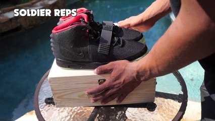 Wooden Box Yeezy 2 "Solar Red"