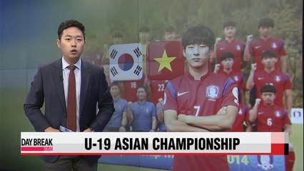 U-19 Asian Championship, Korea vs Vietnam