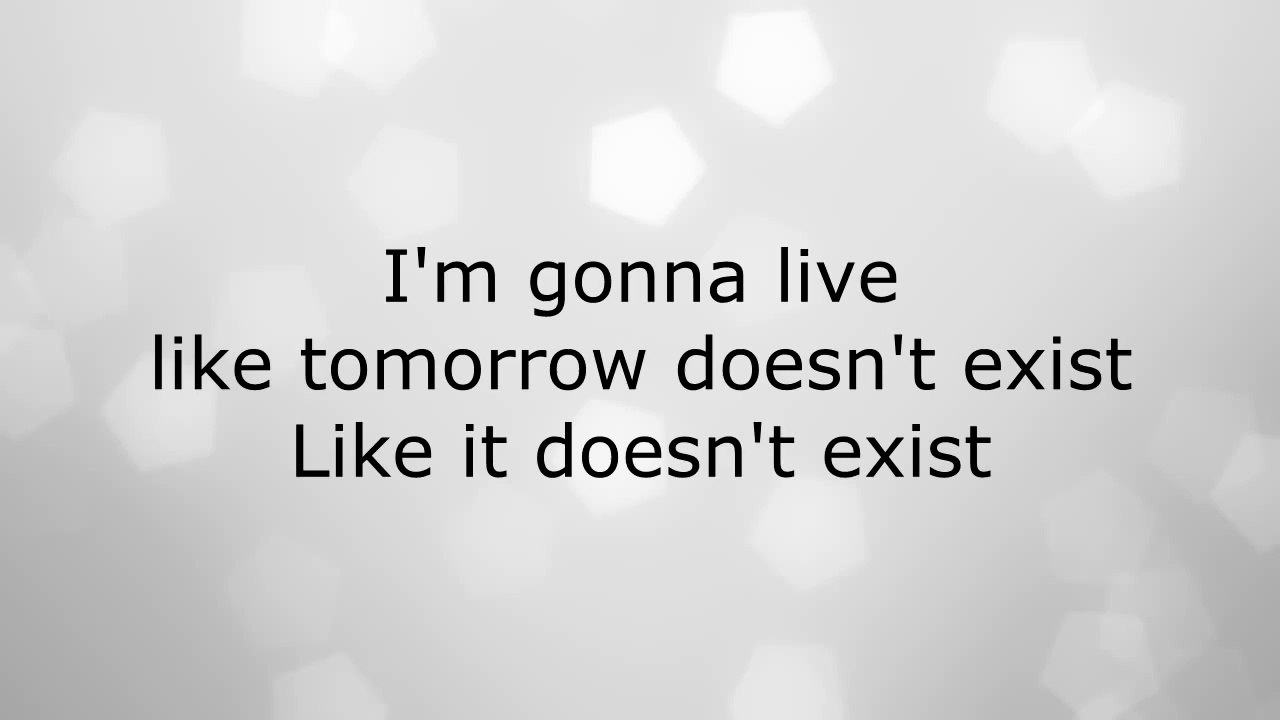 Sia ~ Chandelier ~ Lyrics