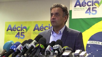 Aécio na frente pelo Ibope e Datafolha