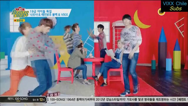 [Sub Español] Beatles code 3D ep.07 parte 4 con VIXX (más Narsha y Rainbow BLAXX)