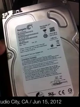 $300 Data Recovery was able to Recover 100% Data from Seagate Drive With Firmware Problems