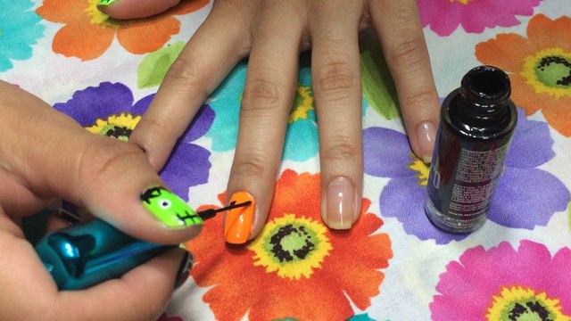 DIY : Uñas para Halloween - ♡ 5 Fáciles diseños ♡