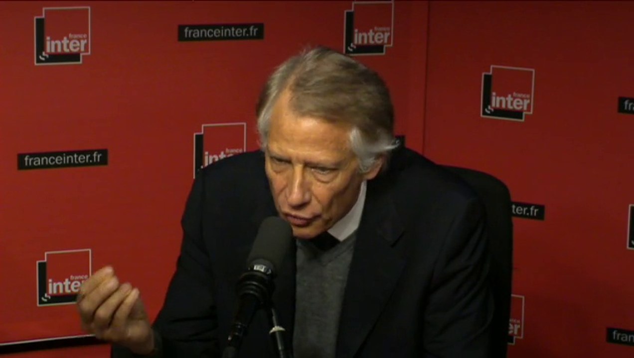 D. de Villepin : "Je redonnerai le prix Nobel à MSF pour son combat contre Ebola"