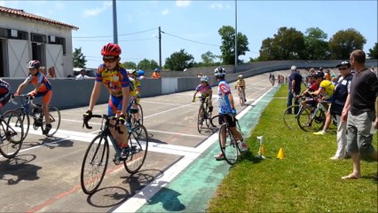 Angoulême - Ecole de vélo piste 07.06.2014 - Au vélodrome des Alliers