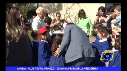 ANDRIA | All'istituto Jannuzzi-Di Donna la Festa della Vendemmia