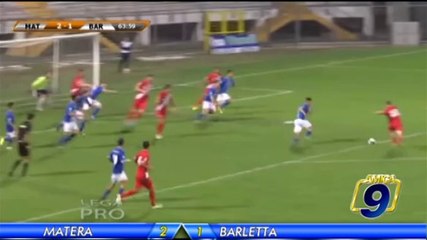 1° Turno Coppa Italia Lega Pro | Matera - Barletta 2 a 1