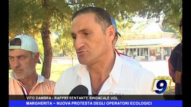 MARGHERITA DI SAVOIA | Nuova protesta operatori ecologici