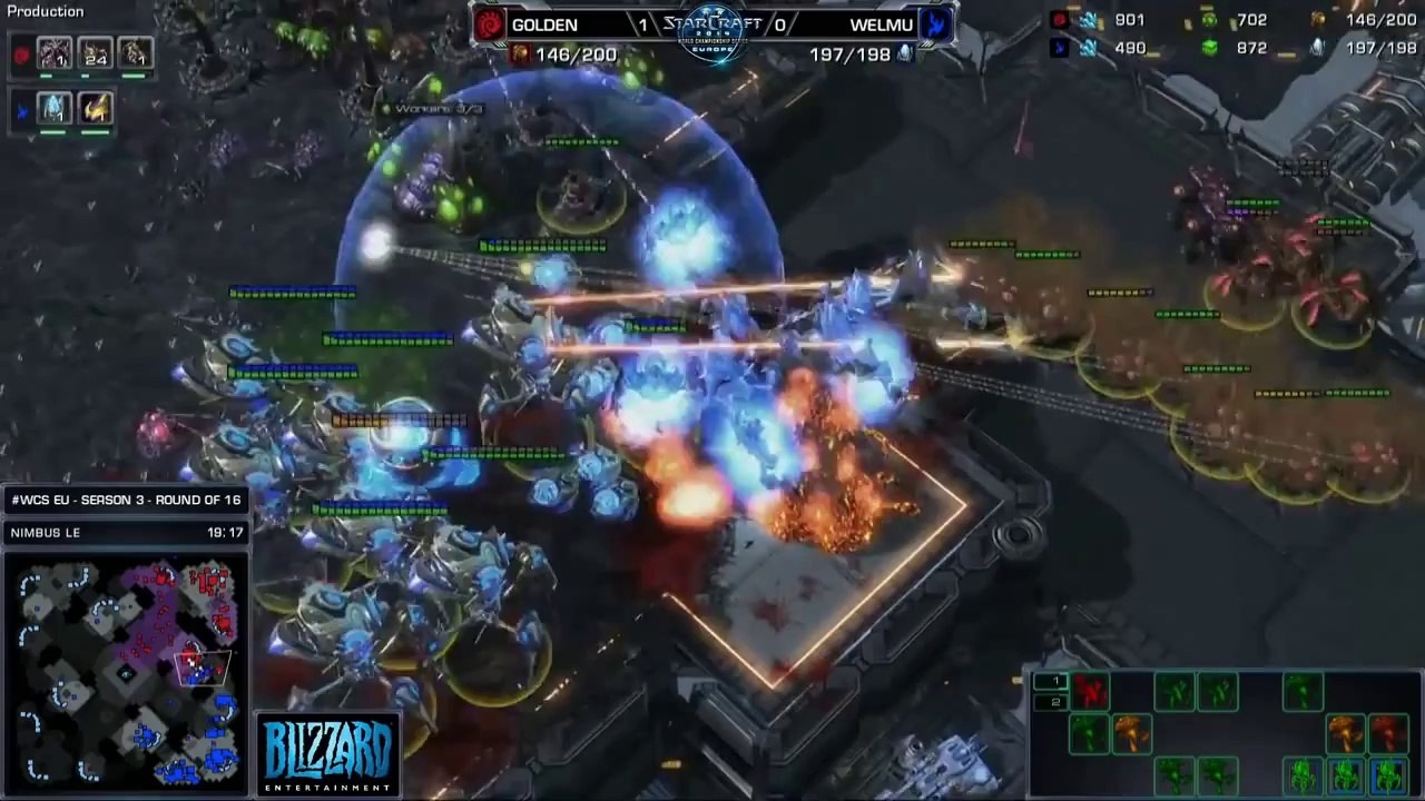 WCS Les highlights du Groupe C RO16 - Starcraft 2
