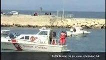 Leccenews24: Cronaca- Sbarco di migranti al largo di Leuca, si tratta di 51 siriani