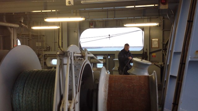 Le Dixmude arrive au port de Zeebrugge