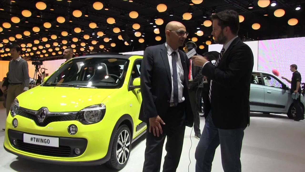 Renault Twingo e le altre al Salone di Parigi 2014 - Intervista con Ali Kassai
