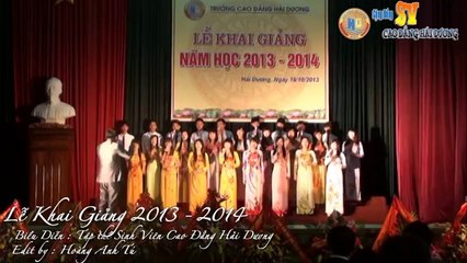 Trường cao đẳng Hải dương cơ sở 2 tại Hà Nội - Lễ khai Giảng (3)
