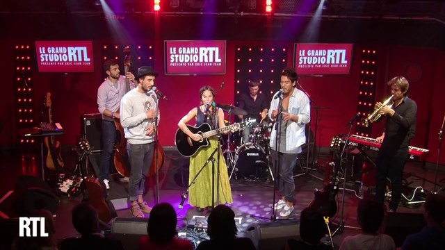 Natalia Doco & Frero Delavega - Comets en live dans le Grand Studio RTL