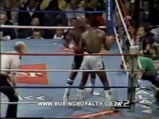 MARVIN HAGLER VS JOHN THE BEAST MUGABI
