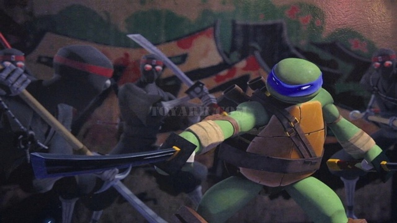 Teenage Mutant Ninja Turtles season 3 Episode 2 A Foot Too Big HQ