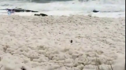 bain de mousse et vague scélérate  [étrange météo]