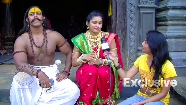 Devdatta Nage, Surabhi Hande- Candid Interview -Jay Malhar- Khanderaya & Mhalsa- Zee Marathi Serial