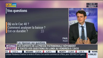 Les réponses de François Monnier et Sébastien Faijean aux auditeurs (1/2) - 10/10