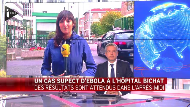 Suspicion de cas d'Ebola à l'hôpital Bichat de Paris
