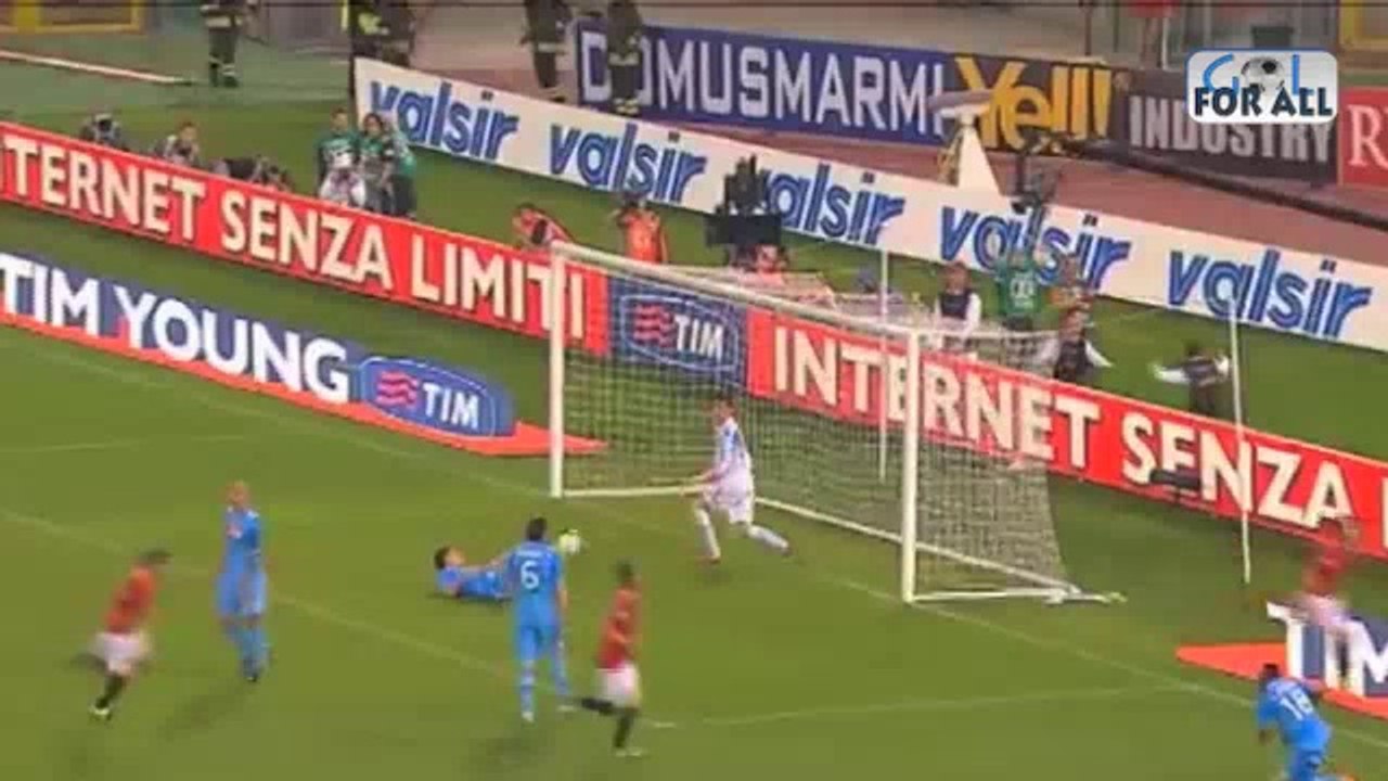 Roma-Napoli 2-2 SerieA 2011-2012 (EFFETTO STADIO)