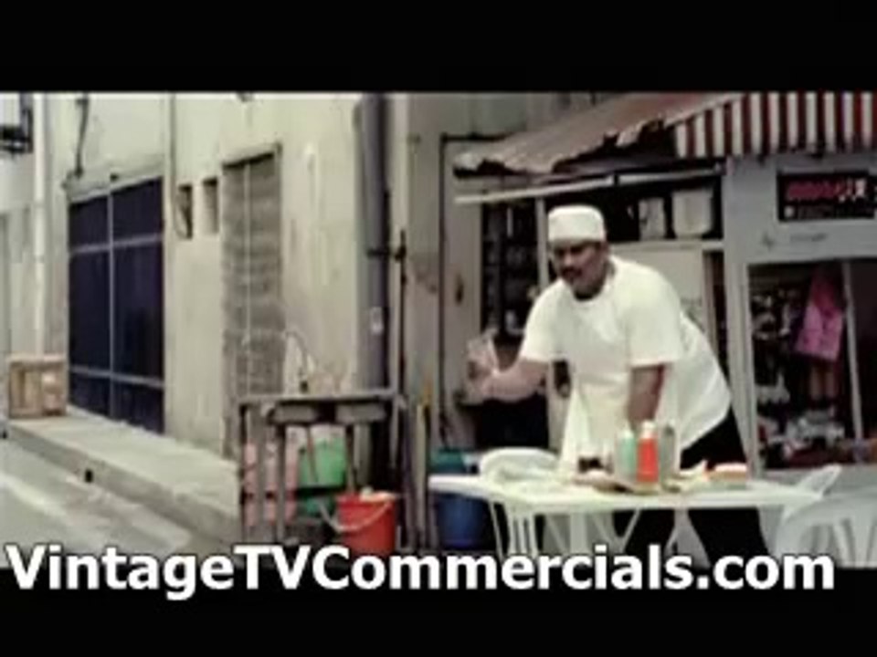 Six Million Dollar Man Foreign Coffee Commercial
