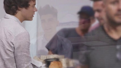 One direction behind the scenes