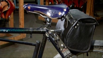 Sillines de piel para bicicletas