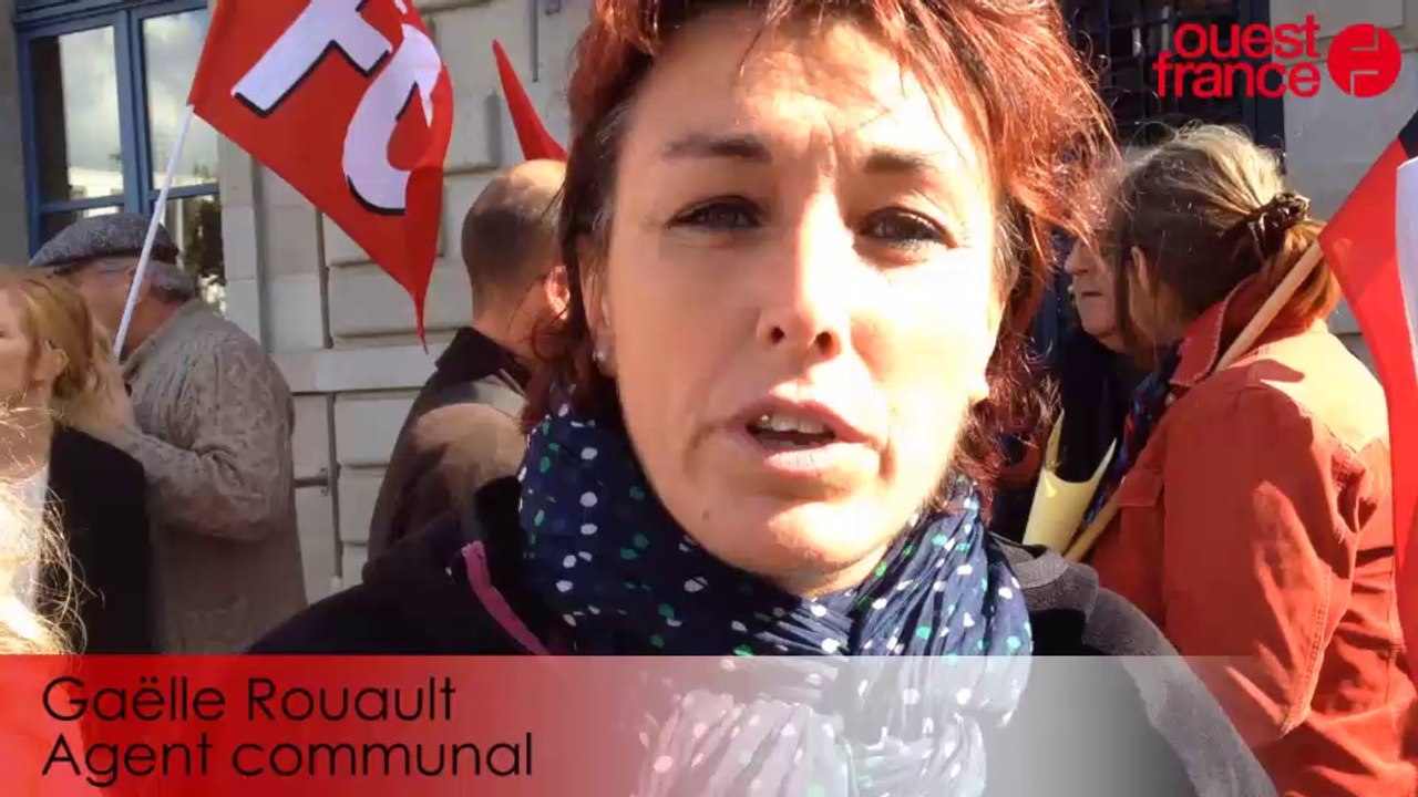 Grève des agents communaux des écoles de Saint-Brieuc