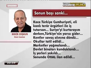 Bekir Coşkun - Sonun başı sanki…