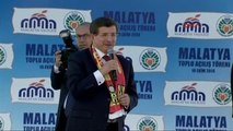 Malatya Başbakan Davutoğlu Toplu Açılış Töreninde Konuştu-1