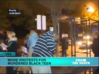 Protests continue over Wednesday shooting of unarmed teen in US