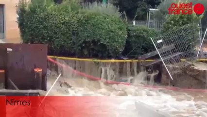 Inondations dans le Gard